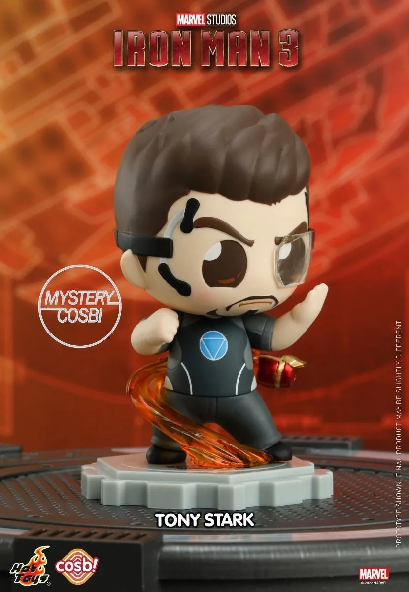 Hottoys Cosbi Marvel Ironman 3 Series 2 Mystery Bobble Head Collection Blind Box