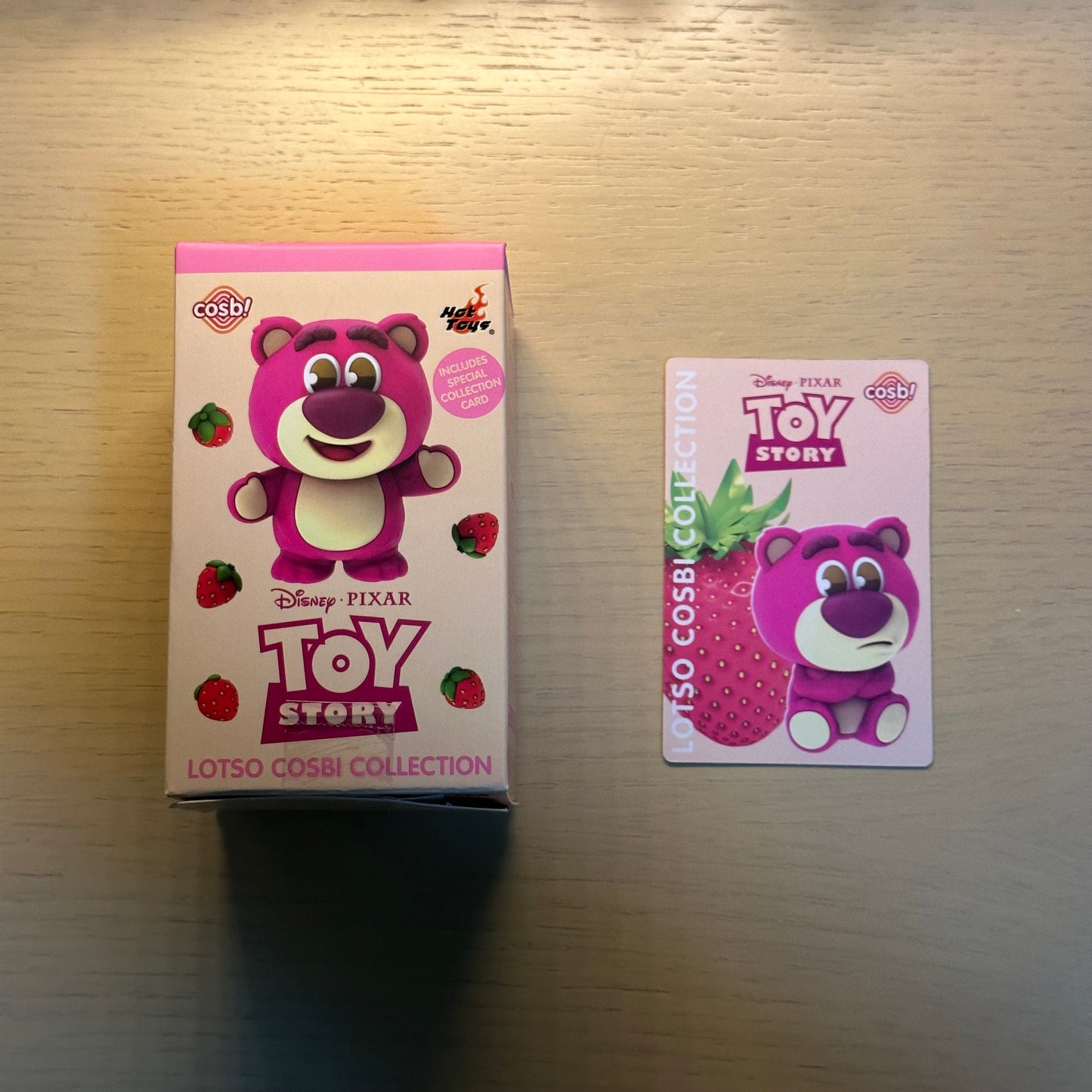 Hottoys Cosbi Disney Lotso Bobble Head Collection Blind Box