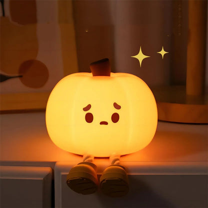 Halloween - Pumpkin Night - Light Soft Silicone Lamp
