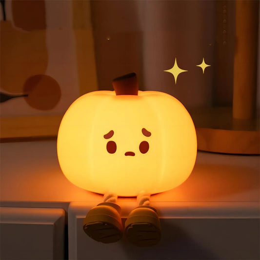 Halloween - Pumpkin Night - Light Soft Silicone Lamp