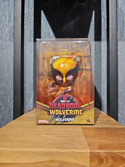 Hottoys 2024 Deadpool & Wolverine Anime Figure Deadpool Wolverine Action Figure Cosbaby