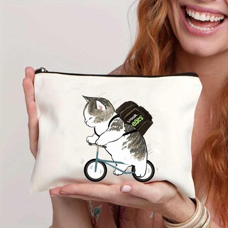 Cute Kitty Cat Make Up Bag Uber Eat