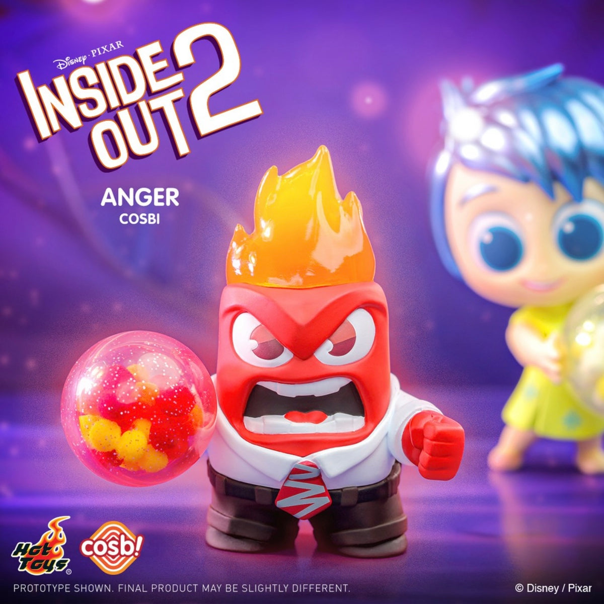 Hottoys Cosbi Inside Out 2 Bobble Head Collection Blind Box