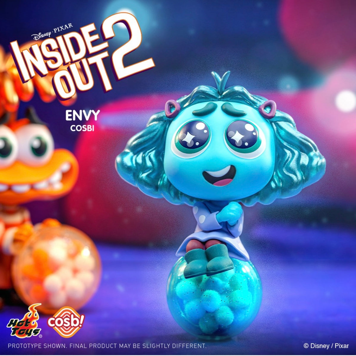 Hottoys Cosbi Inside Out 2 Bobble Head Collection Blind Box