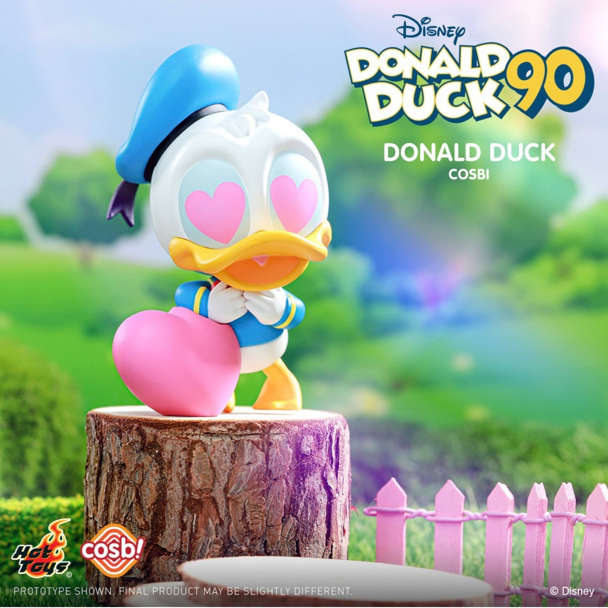 Hottoys Cosbi Disney Donald Duck 90 Bobble Head Collection Blind Box