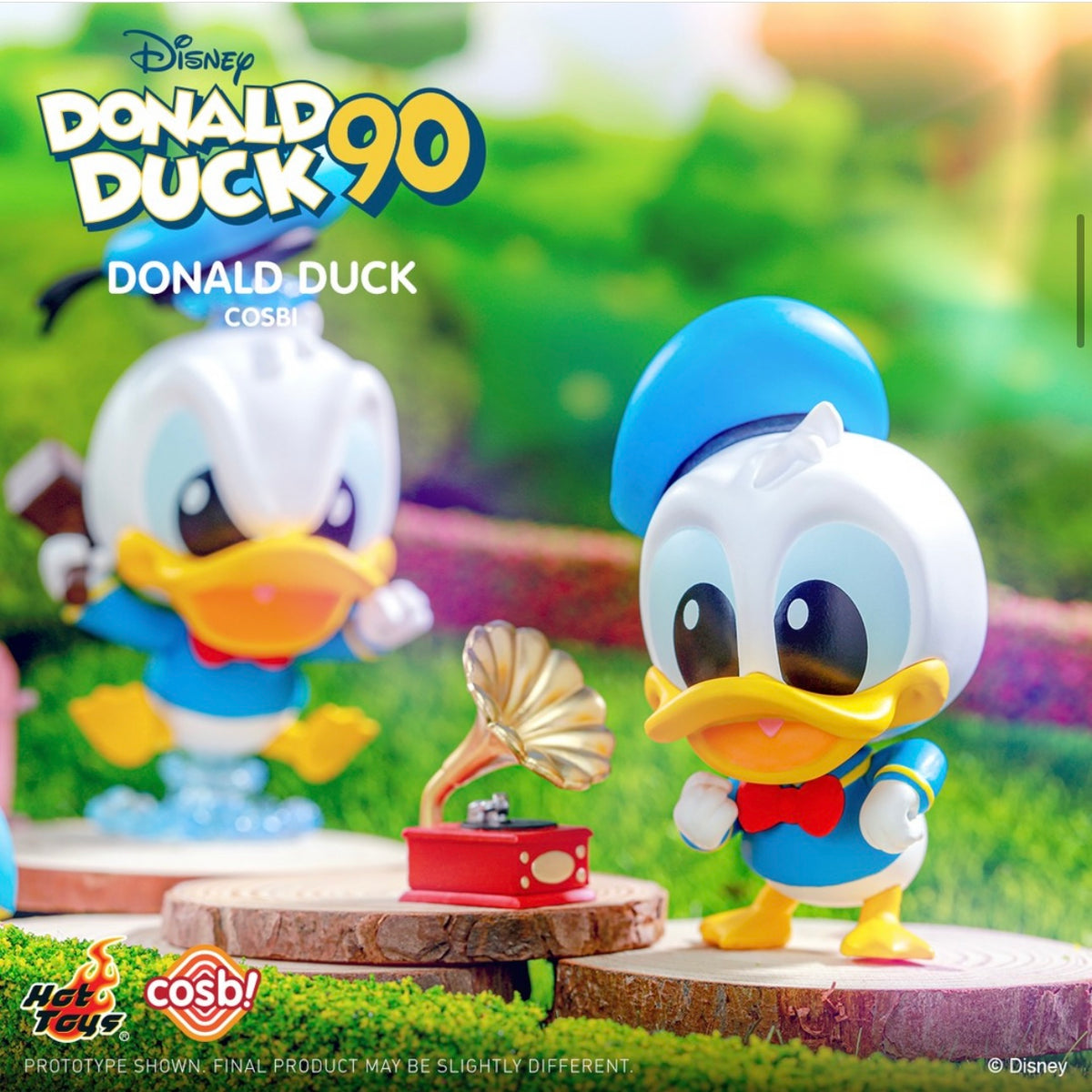 Hottoys Cosbi Disney Donald Duck 90 Bobble Head Collection Blind Box