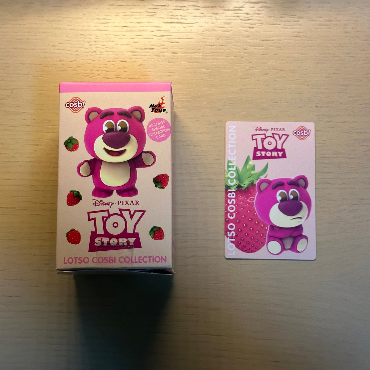Hottoys Cosbi Disney Lotso Bobble Head Collection Blind Box